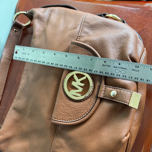 Michael Kors Leather Brown Hobo Bag - Picture 6 of 8